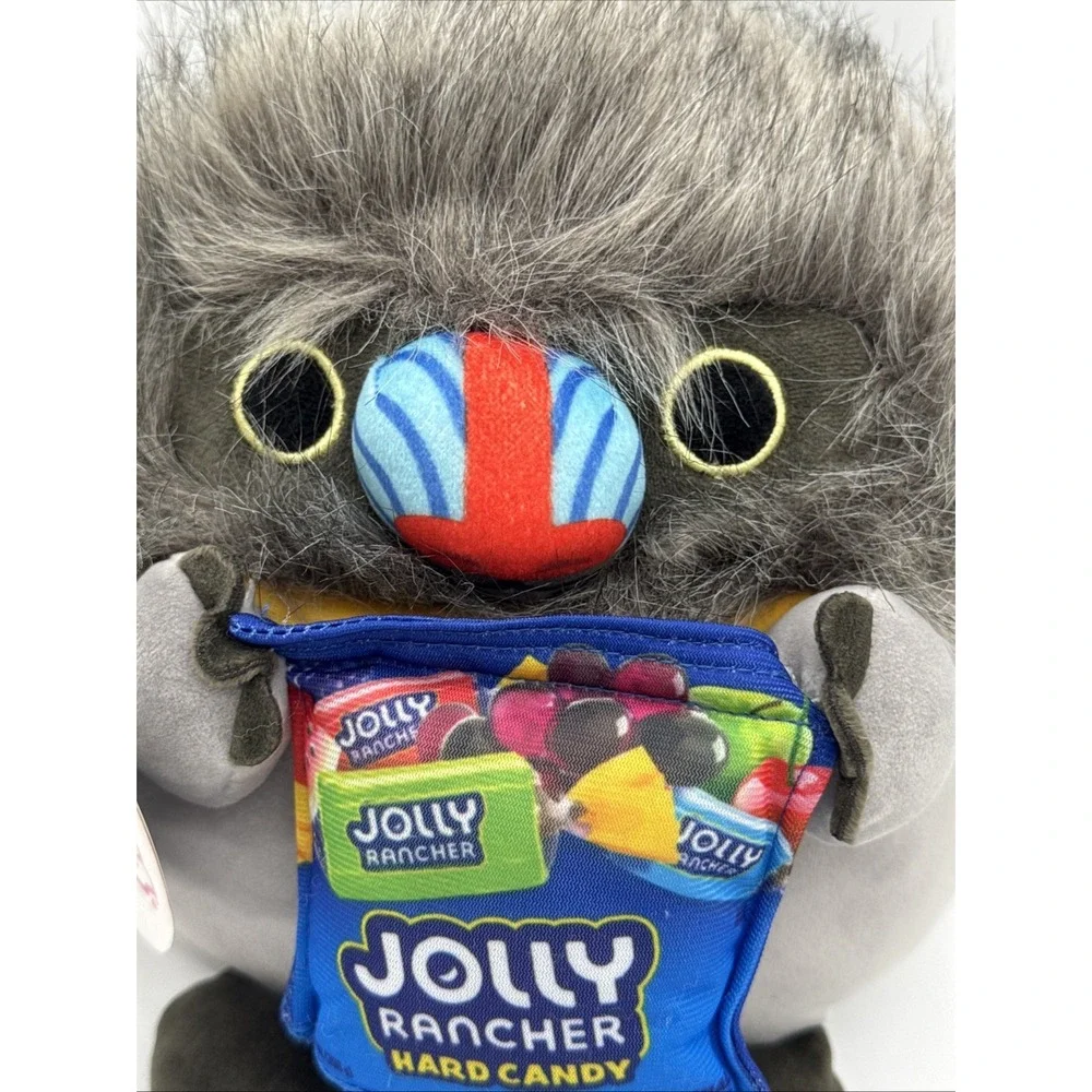 Snackles Jacob the Mandrill & Jolly Rancher Candy Plush 9